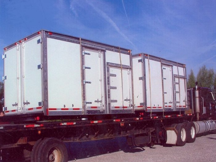 Haz-Mat boxes for van bodies
